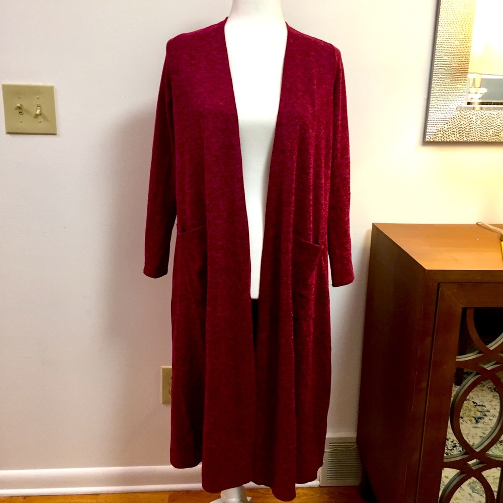 Women’s Open Front Cardigan Made in USA